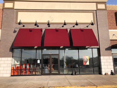 install commercial awnings